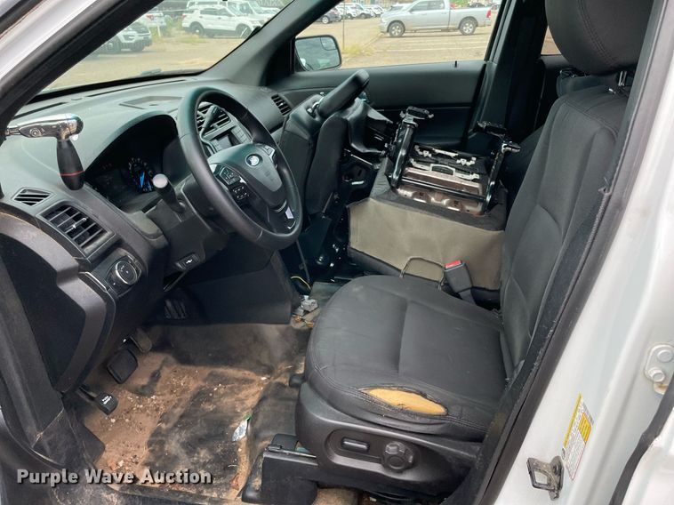 image for item NT9451 2017 Ford Explorer Police Interceptor  SUV