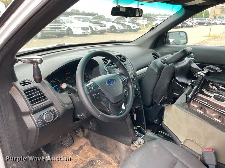 image for item NT9451 2017 Ford Explorer Police Interceptor  SUV