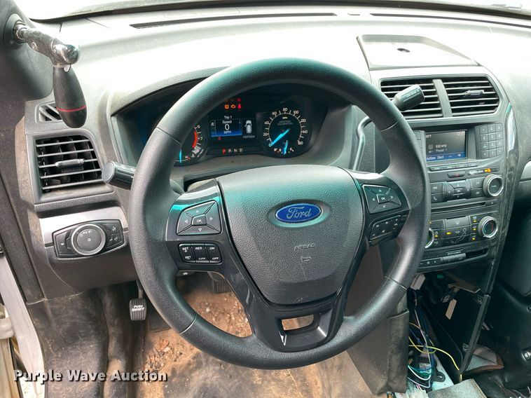 image for item NT9451 2017 Ford Explorer Police Interceptor  SUV