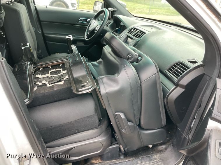 image for item NT9451 2017 Ford Explorer Police Interceptor  SUV