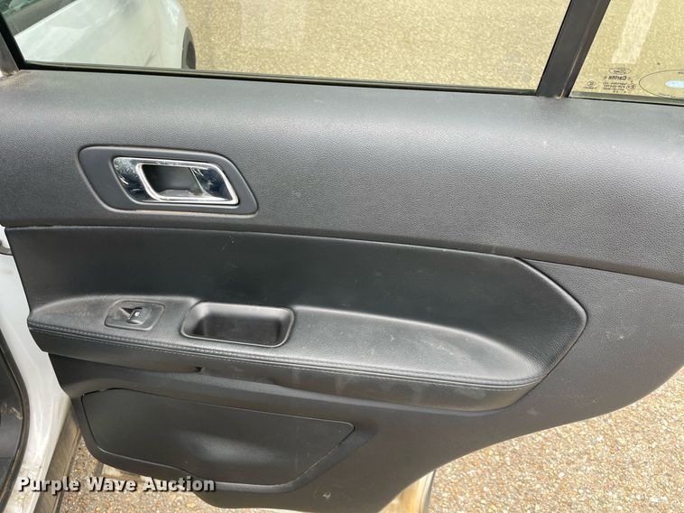 image for item NT9451 2017 Ford Explorer Police Interceptor  SUV