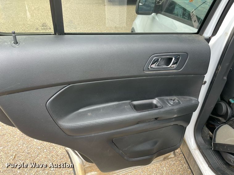 image for item NT9451 2017 Ford Explorer Police Interceptor  SUV