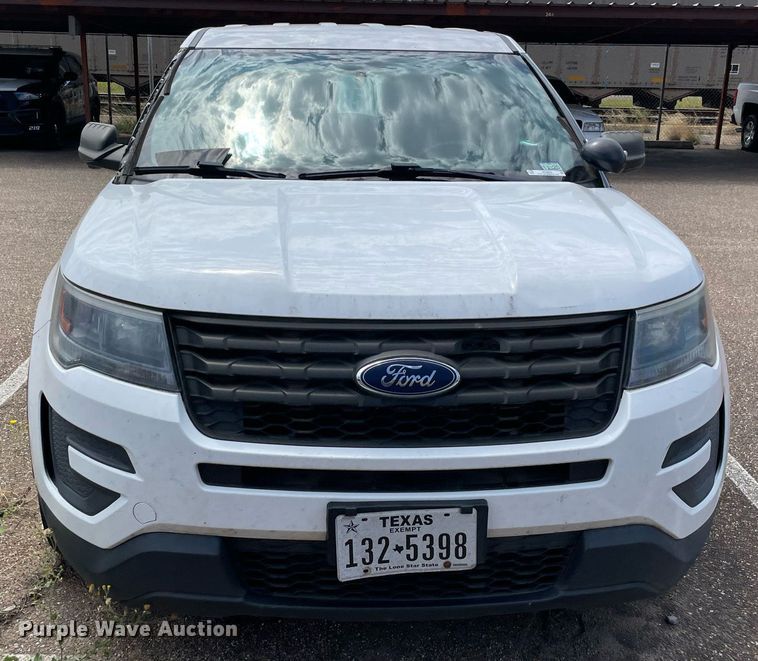 image for item NT9452 2017 Ford Explorer Police Interceptor  SUV