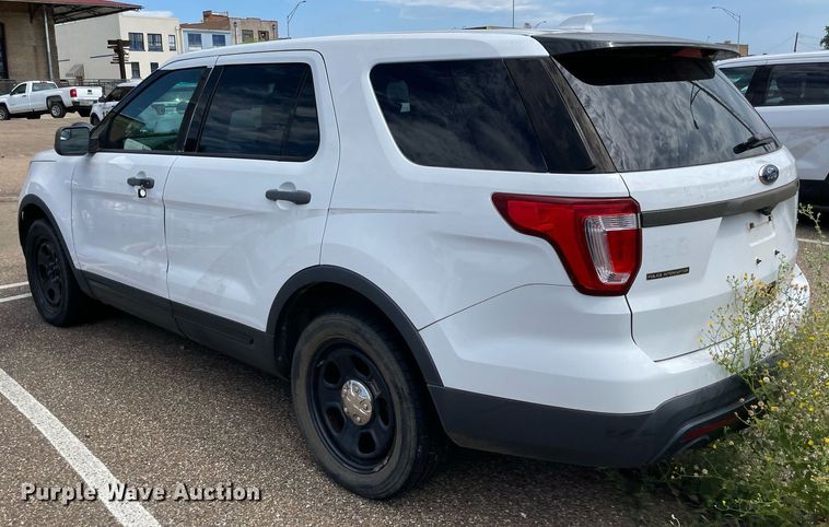 image for item NT9452 2017 Ford Explorer Police Interceptor  SUV