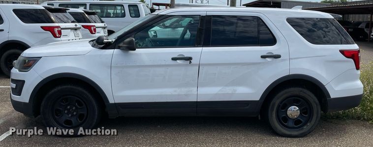 image for item NT9452 2017 Ford Explorer Police Interceptor  SUV