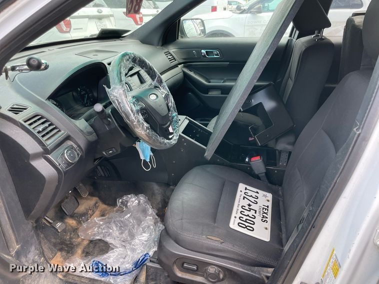 image for item NT9452 2017 Ford Explorer Police Interceptor  SUV