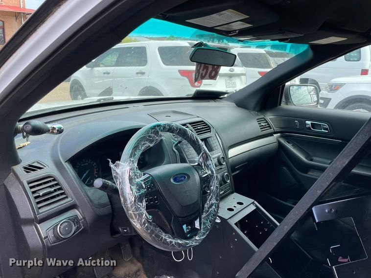 image for item NT9452 2017 Ford Explorer Police Interceptor  SUV