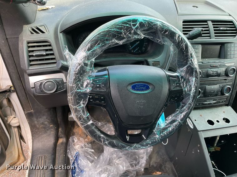 image for item NT9452 2017 Ford Explorer Police Interceptor  SUV