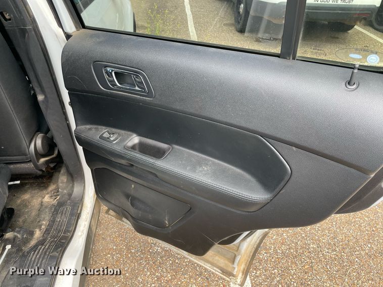 image for item NT9452 2017 Ford Explorer Police Interceptor  SUV