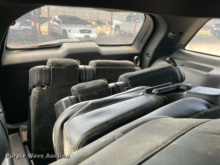 image for item NT9452 2017 Ford Explorer Police Interceptor  SUV