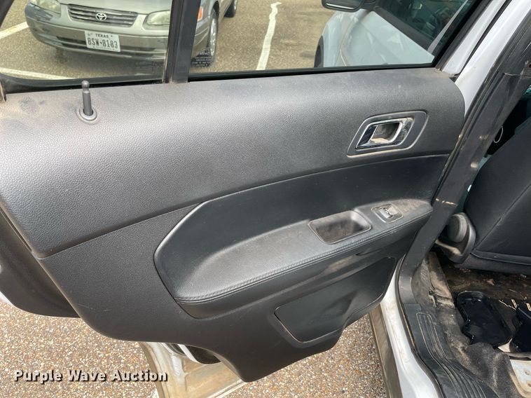 image for item NT9452 2017 Ford Explorer Police Interceptor  SUV