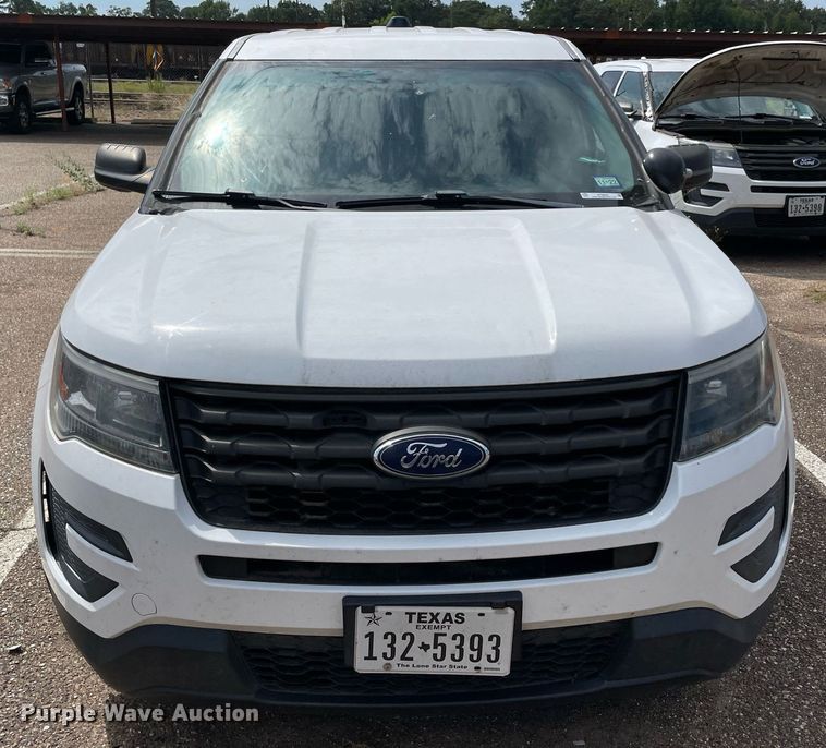 image for item NT9453 2017 Ford Explorer Police Interceptor  SUV