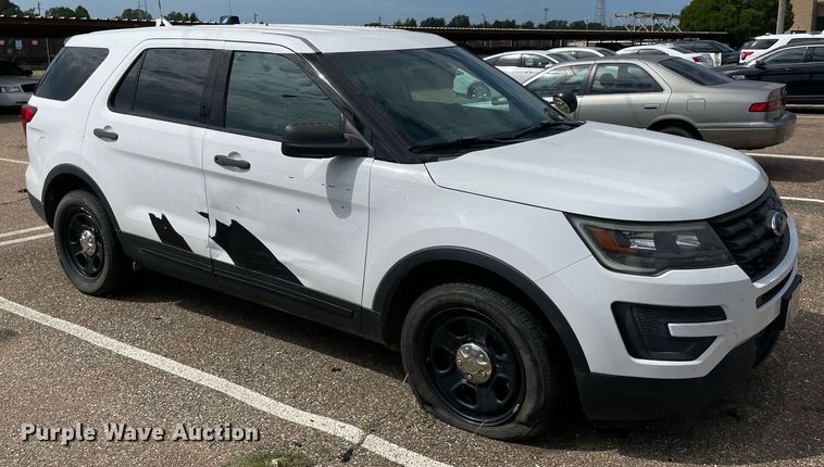 image for item NT9453 2017 Ford Explorer Police Interceptor  SUV