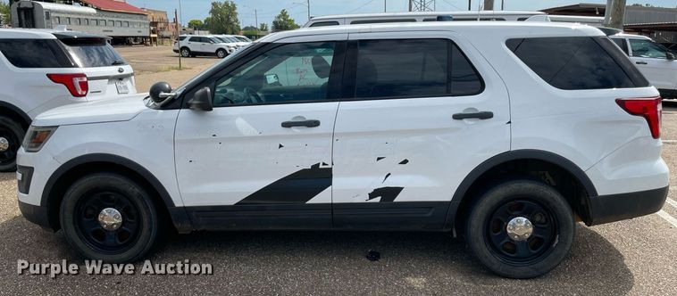 image for item NT9453 2017 Ford Explorer Police Interceptor  SUV