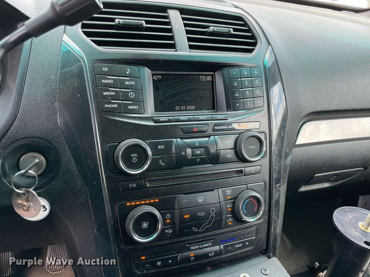 image for item NT9453 2017 Ford Explorer Police Interceptor  SUV