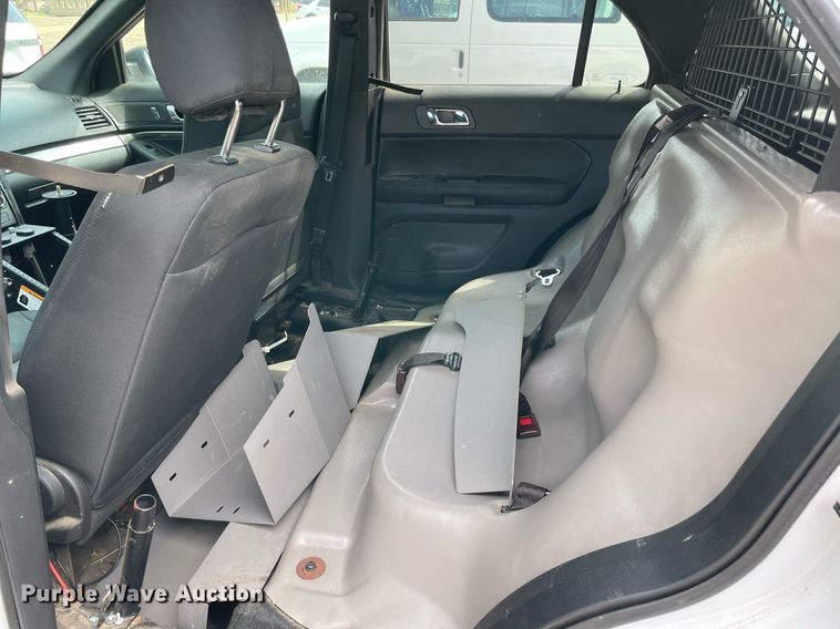 image for item NT9453 2017 Ford Explorer Police Interceptor  SUV