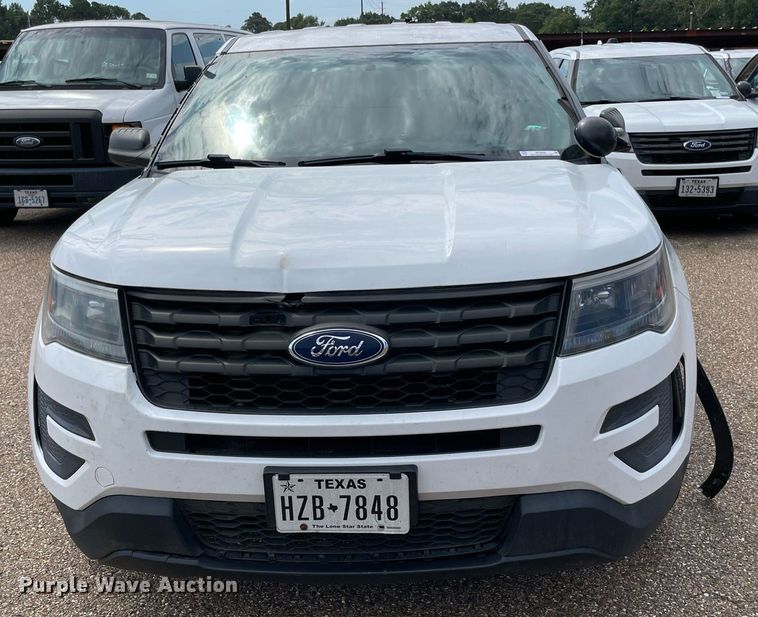 image for item NT9454 2017 Ford Explorer Police Interceptor  SUV