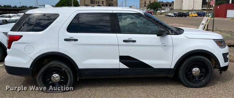 image for item NT9454 2017 Ford Explorer Police Interceptor  SUV