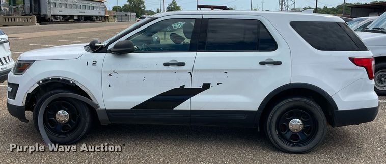 image for item NT9454 2017 Ford Explorer Police Interceptor  SUV