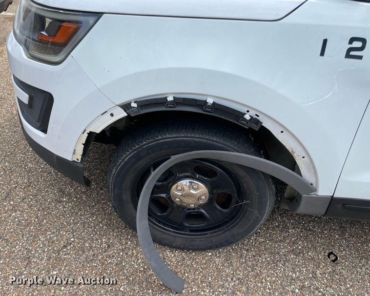 image for item NT9454 2017 Ford Explorer Police Interceptor  SUV