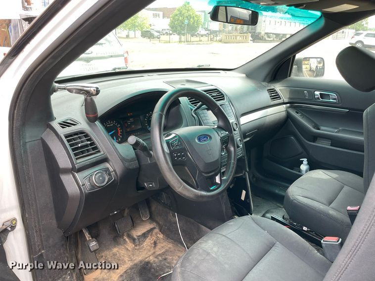 image for item NT9454 2017 Ford Explorer Police Interceptor  SUV