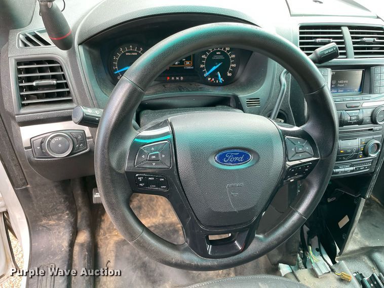 image for item NT9454 2017 Ford Explorer Police Interceptor  SUV