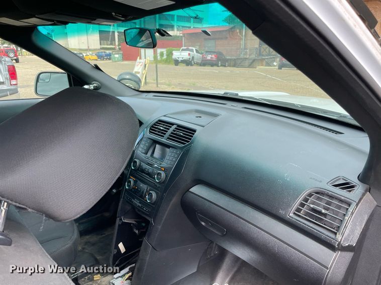 image for item NT9454 2017 Ford Explorer Police Interceptor  SUV