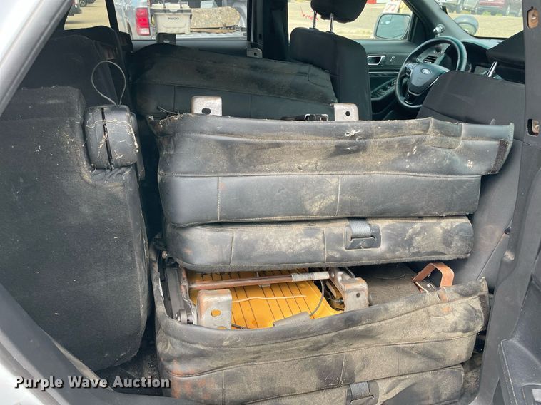 image for item NT9454 2017 Ford Explorer Police Interceptor  SUV