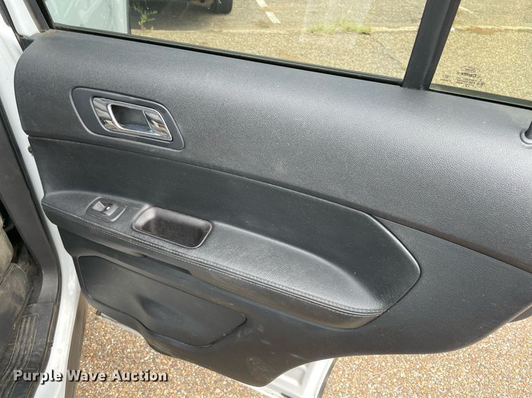 image for item NT9454 2017 Ford Explorer Police Interceptor  SUV