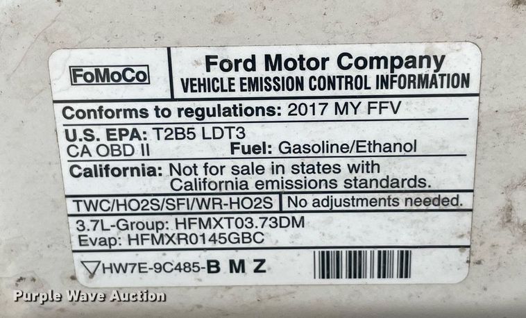 image for item NT9454 2017 Ford Explorer Police Interceptor  SUV