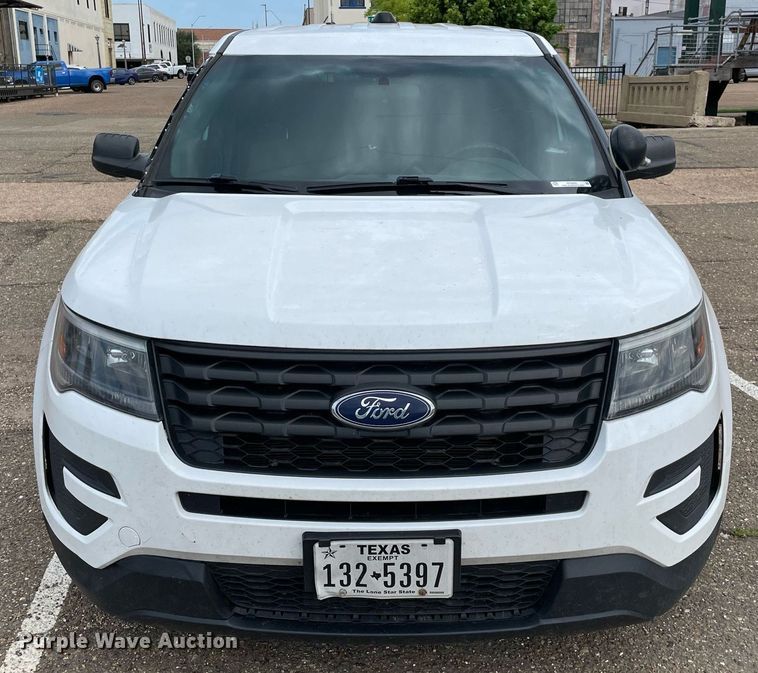 image for item NT9455 2017 Ford Explorer Police Interceptor  SUV