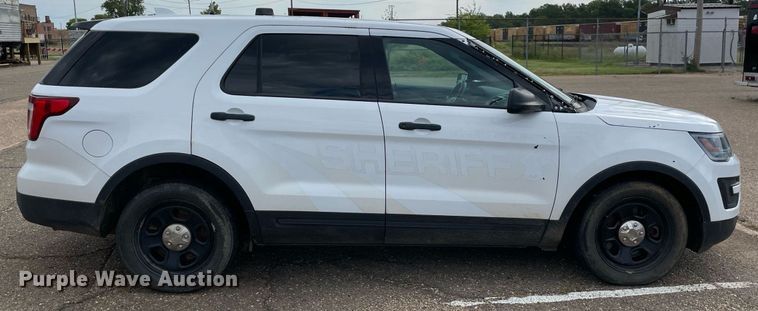 image for item NT9455 2017 Ford Explorer Police Interceptor  SUV