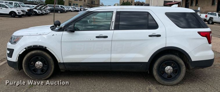 image for item NT9455 2017 Ford Explorer Police Interceptor  SUV