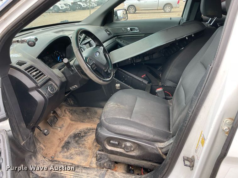 image for item NT9455 2017 Ford Explorer Police Interceptor  SUV