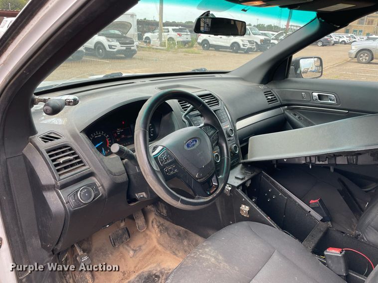 image for item NT9455 2017 Ford Explorer Police Interceptor  SUV