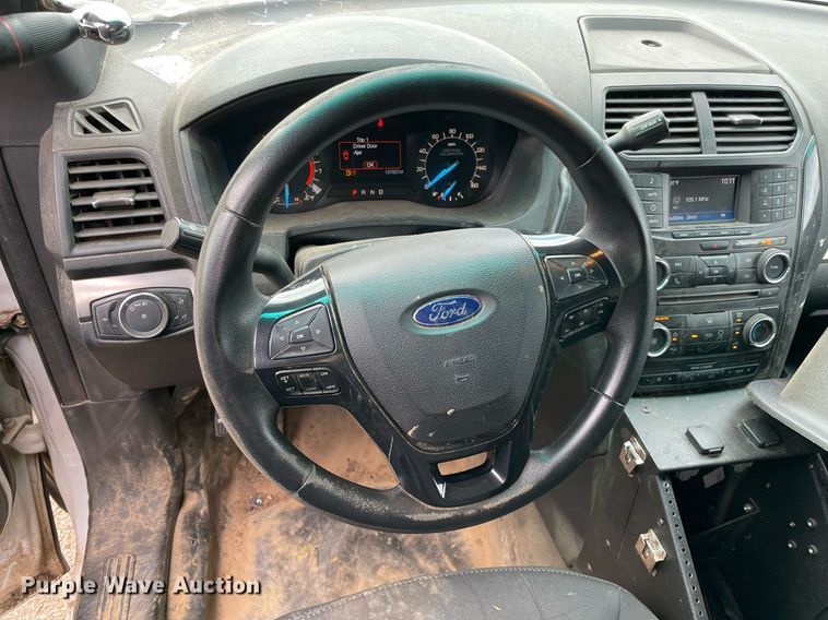 image for item NT9455 2017 Ford Explorer Police Interceptor  SUV