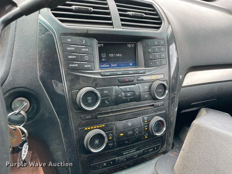 image for item NT9455 2017 Ford Explorer Police Interceptor  SUV