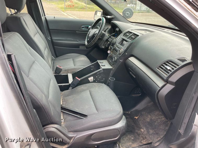 image for item NT9455 2017 Ford Explorer Police Interceptor  SUV