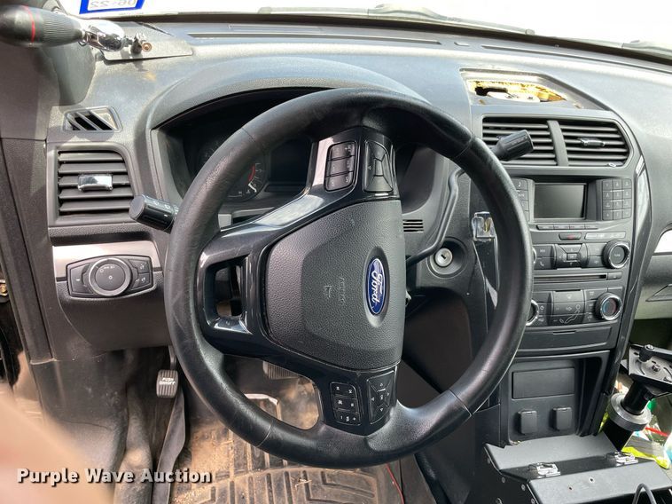 image for item NT9456 2017 Ford Explorer Police Interceptor  SUV
