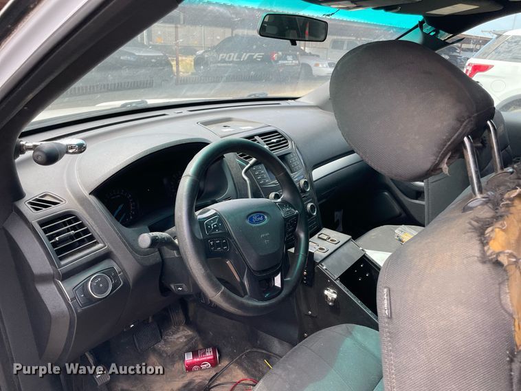 image for item NT9458 2017 Ford Explorer Police Interceptor  SUV