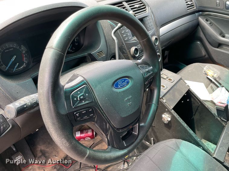 image for item NT9458 2017 Ford Explorer Police Interceptor  SUV