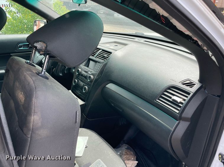 image for item NT9458 2017 Ford Explorer Police Interceptor  SUV