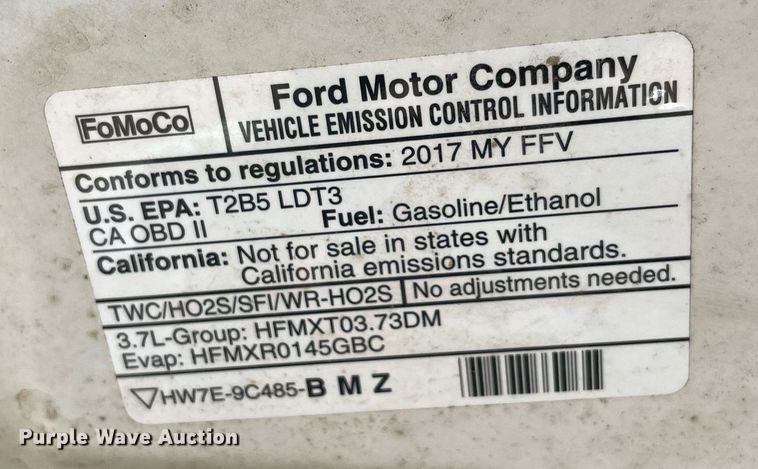 image for item NT9458 2017 Ford Explorer Police Interceptor  SUV