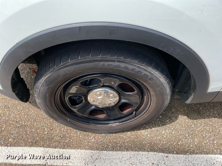 image for item NT9458 2017 Ford Explorer Police Interceptor  SUV