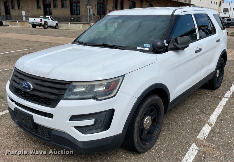 image for item NT9459 2017 Ford Explorer Police Interceptor  SUV