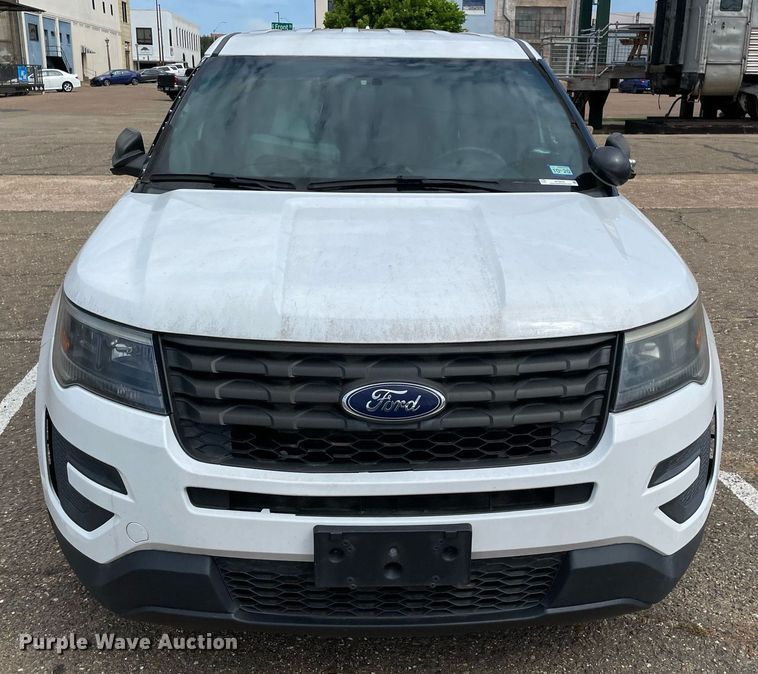 image for item NT9459 2017 Ford Explorer Police Interceptor  SUV