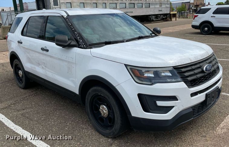 image for item NT9459 2017 Ford Explorer Police Interceptor  SUV