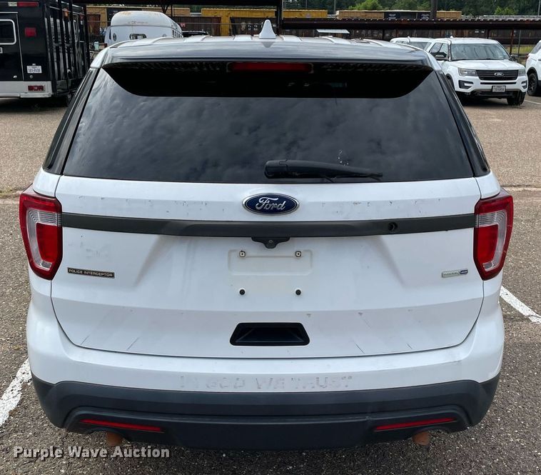 image for item NT9459 2017 Ford Explorer Police Interceptor  SUV
