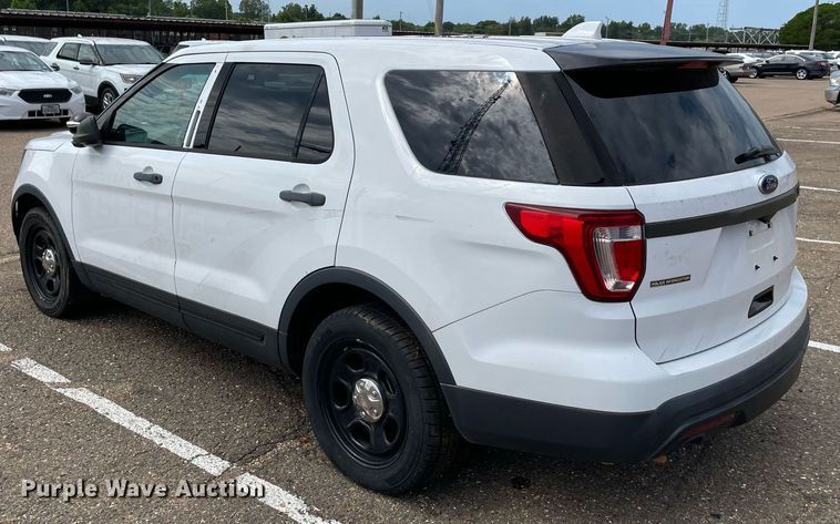 image for item NT9459 2017 Ford Explorer Police Interceptor  SUV