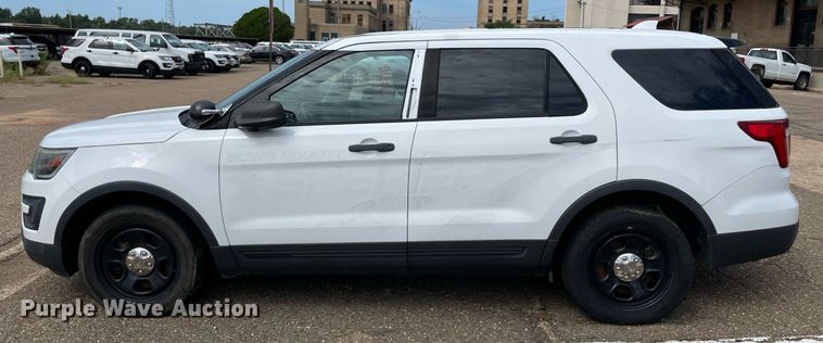 image for item NT9459 2017 Ford Explorer Police Interceptor  SUV